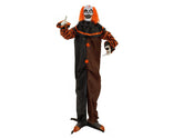 EUROPALMS Figurine Halloween Pop-Up Clown, animée, 180cm
